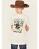 Image #1 - Cody James Boys' Outlaw Short Sleeve Graphic T-Shirt, Natural, hi-res