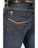Image #4 - Cody James Men's Stonewall Dark Wash Slim Straight Stretch Denim Jeans, Dark Wash, hi-res
