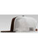 Ropesmart Men's Brown Solo Serape Steerhead Embroidered Patch Mesh-Back Ball Cap, Brown, hi-res
