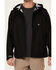 Image #3 - Hawx Men's Pro Elements Zip-Front Hooded Poly-Shell Work Jacket, Black, hi-res