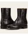 Image #3 - Frye Men's Campus Inside Zip Ankle Boots - Round Toe, Dark Brown, hi-res