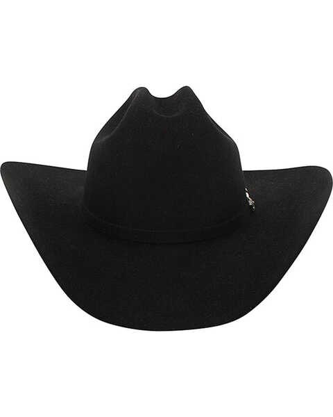 Image #3 - Stetson Apache 4X Felt Cowboy Hat, Black, hi-res