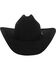 Stetson Men's Apache 4X Buffalo Wool Cowboy Hat, Black, hi-res