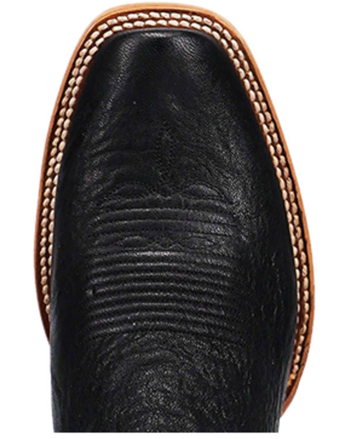 Image #5 - Dan Post Men's Boerne Western Boots - Square Toe, Black, hi-res