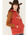 Image #2 - Kimes Ranch Women's Amigo Pullover Hoodie, Red, hi-res