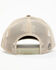 Oil Field Hats Men's Brown & Khaki Texas Rose Ball Cap, Brown, hi-res