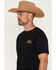 Image #3 - Cody James Men's Country as Hell Short Sleeve Graphic T-Shirt, Black, hi-res