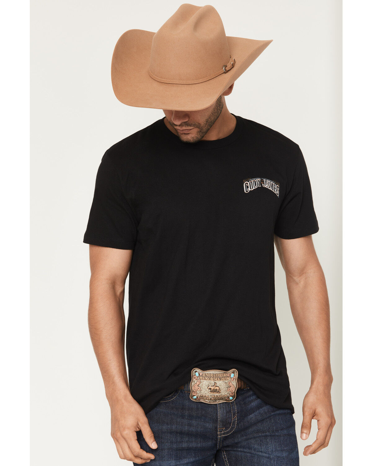 Image #2 - Cody James Men's Extreme Western Short Sleeve Graphic T-Shirt, Black, hi-res