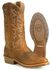 Image #2 - Double H Men's Gel Ice Work Boots - Steel Toe, Brown, hi-res