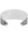 Image #1 - Montana Silversmiths Women's Blue Spring Turquoise Cuff Bracelet , Silver, hi-res