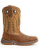 Image #2 - Cody James Men's Apex Lite Performance Western Boots - Broad Square Toe, Brown, hi-res