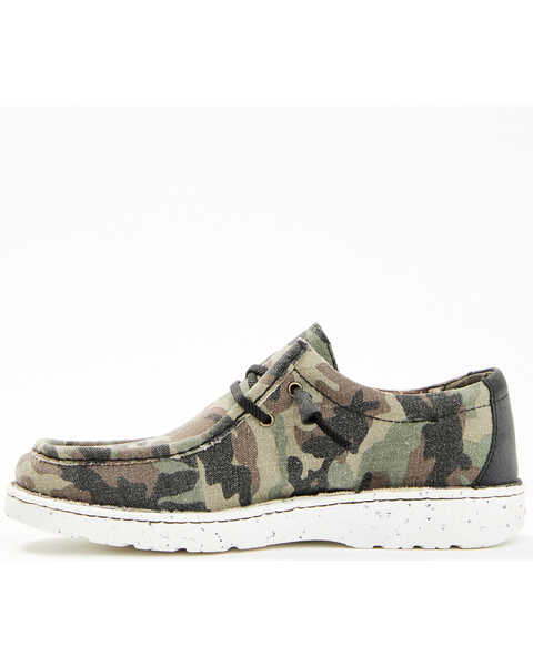 Image #3 - Justin Men's Hazer Camo Print Casual Slip-On Shoes - Moc Toe , Camouflage, hi-res