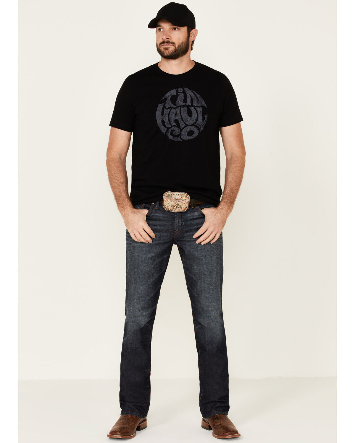 Image #2 - Tin Haul Men's Co. In Circle Vintage Logo Short Sleeve T-Shirt, , hi-res