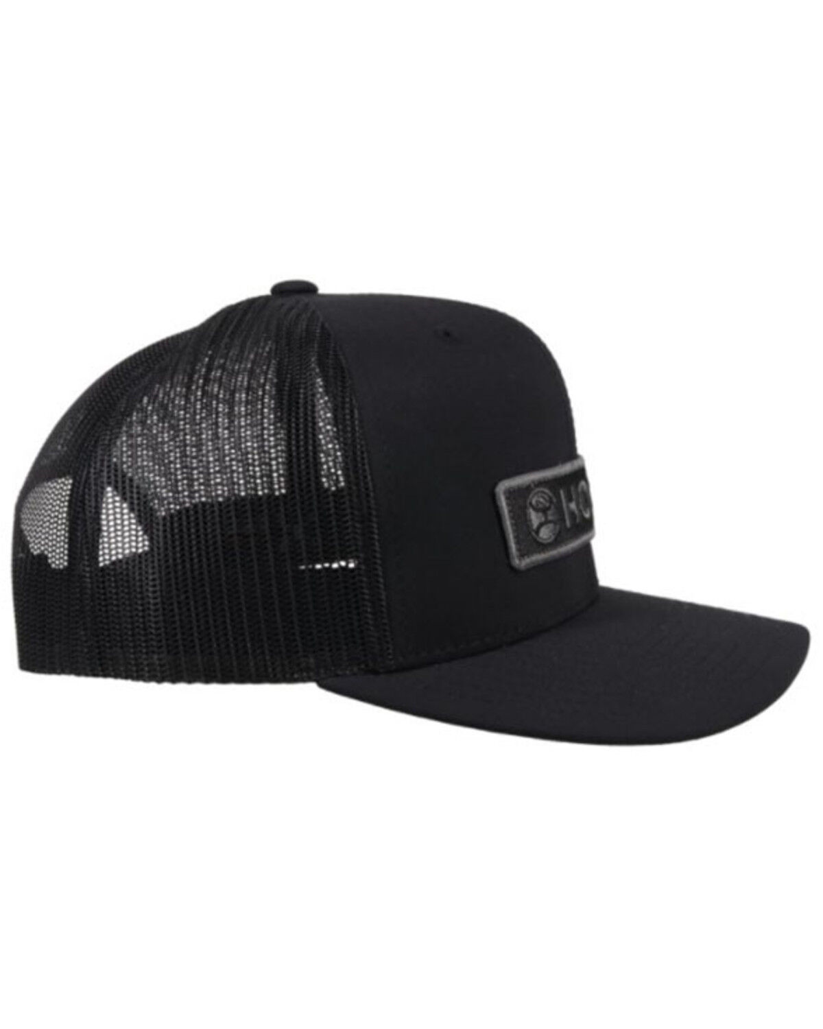 Image #5 - Hooey Men's Lock-Up Trucker Cap, Black, hi-res