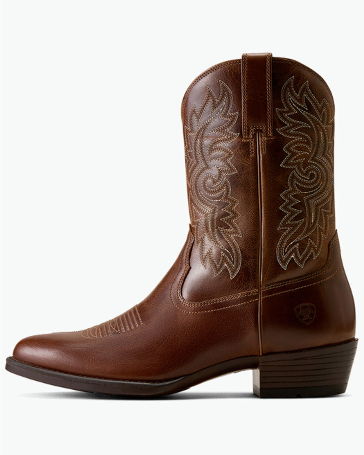Image #2 - Ariat Men's Sumter Western Boots - Round Toe, Brown, hi-res