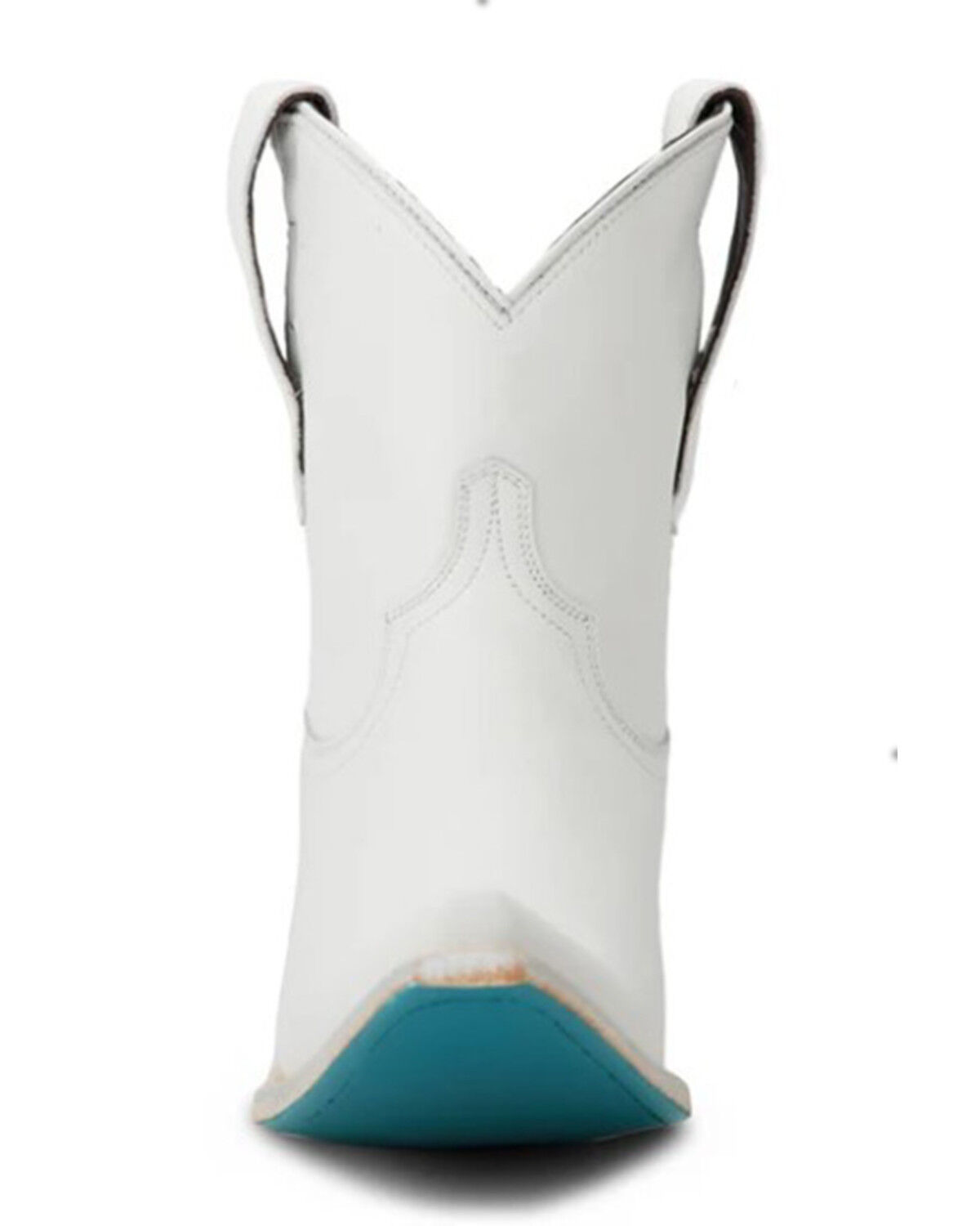 Image #4 - Lane Women's Emma Jane Western Booties - Snip Toe, White, hi-res