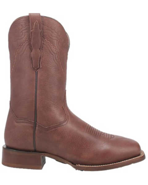 Image #2 - Dan Post Men's Milo Western Boots - Broad Square Toe , Brown, hi-res