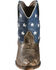 Roper Women's Americana Patriotic Boots - Snip Toe, Brown, hi-res