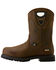 Image #2 - Ariat Men's Longview Shock Shield MetGuard Waterproof Work Boots - Composite Toe, Brown, hi-res
