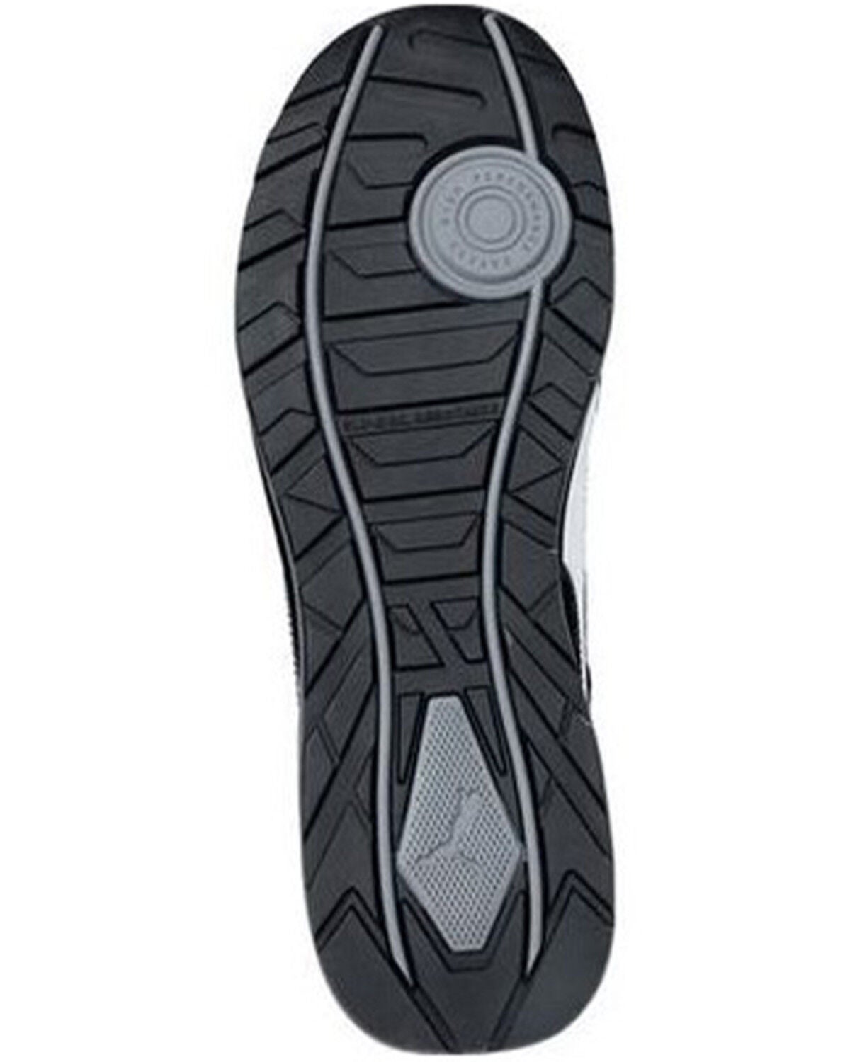 puma men's airtwist black work shoes fiberglass toe