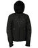 Image #4 - Milwaukee Leather Women's Reflective Tribal 3/4 Textile Jacket - 5X, Black, hi-res