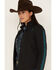 Image #2 - RANK 45® Women's Logo Fleece Performance Zip-Up Pullover, Black, hi-res