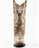 Image #5 - Corral Women's Blacklight Embroidered Western Boots - Snip Toe, Brown, hi-res