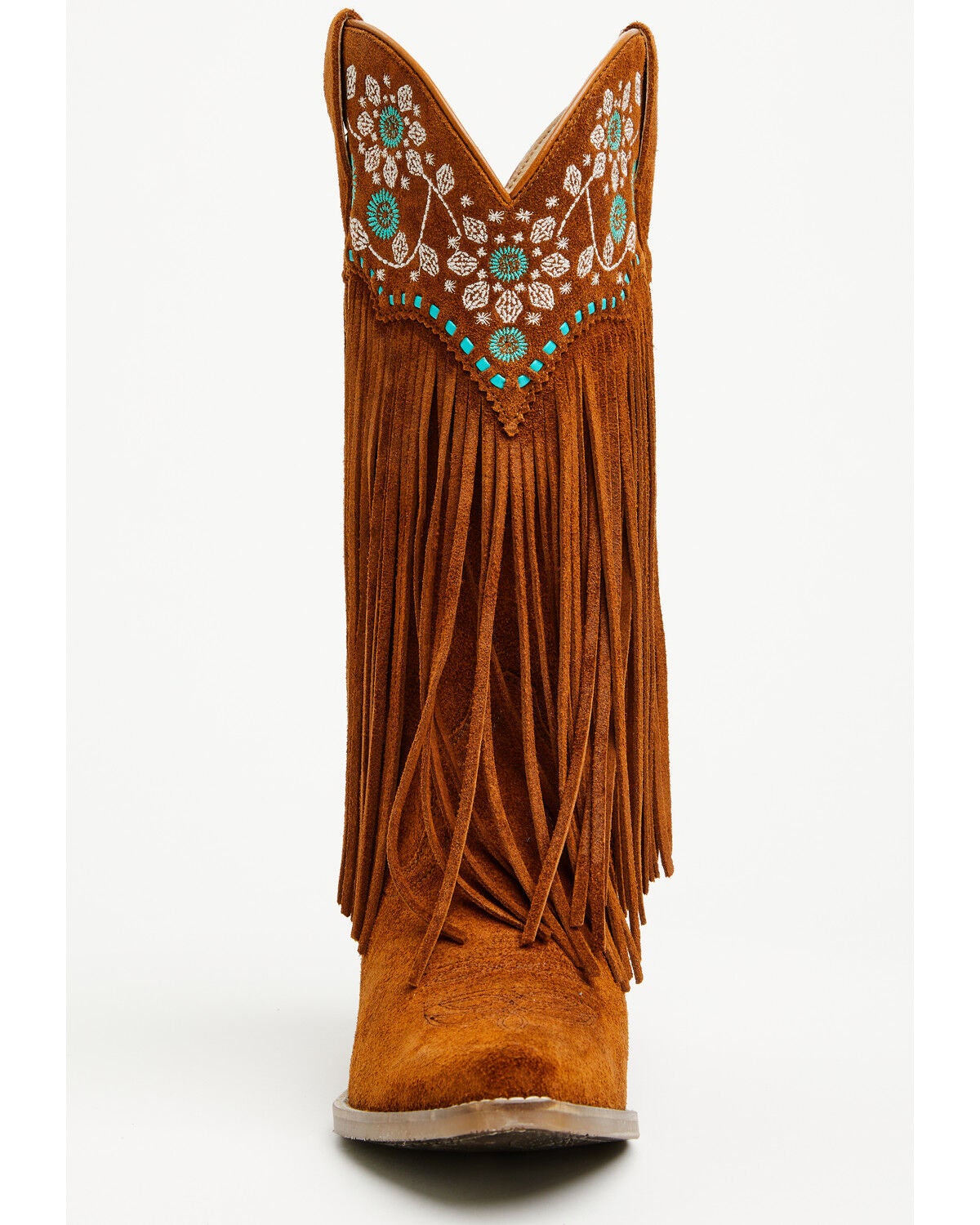 Image #4 - Shyanne Women's Sasha Western Boots - Snip Toe, Cognac, hi-res