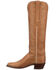 Lucchese Women's Saltillo Tall Western Boots - Round Toe, Rust Copper, hi-res