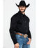 Image #3 - Cody James Core Black Solid Performance Twill Long Sleeve Western Shirt, , hi-res