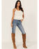Image #2 - Shyanne Women's Swiss Dot Embroidery Tank, White, hi-res