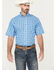 Image #1 - Wrangler Men's Assorted Riata Plaid Print Short Sleeve Button-Down Western Shirt, Multi, hi-res