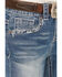 Image #2 - Shyanne Girls' Medium Wash Diamond Dreamcatcher Stretch Bootcut Jeans , Medium Wash, hi-res