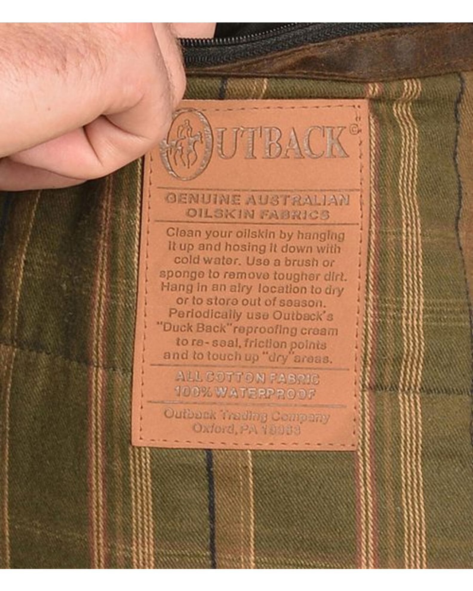 Outback Trading Co. Men s Deer Hunter Oilskin Jacket Sheplers
