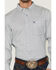 Image #3 - Cody James Men's Day Job Geo Print Long Sleeve Button-Down Stretch Western Shirt - Tall, Blue, hi-res