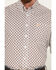Cinch Men's Medallion Print Long Sleeve Button Down Western Shirt, White, hi-res