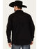 Image #4 - Moonshine Spirit Men's Trail Blazer Long Sleeve Snap Western Shirt, Black, hi-res