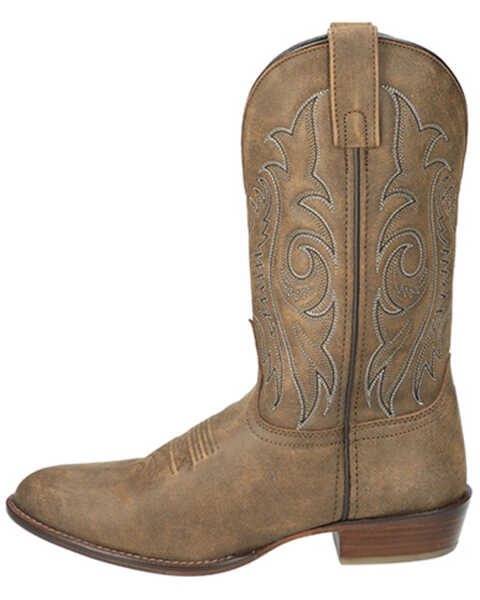 Image #3 - Smoky Mountain Men's Dalton Western Boots - Round Toe , Brown, hi-res