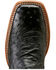 Image #4 - Ariat Men's Showboat Exotic Ostrich Western Boots - Square Toe , Black, hi-res