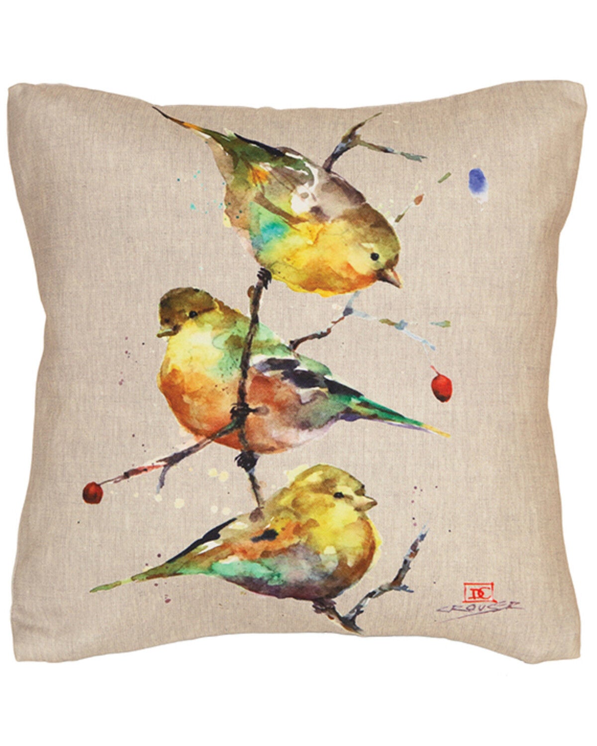 Image #1 - Carstens Home Triple Gold Outdoor Pillow, Multi, hi-res