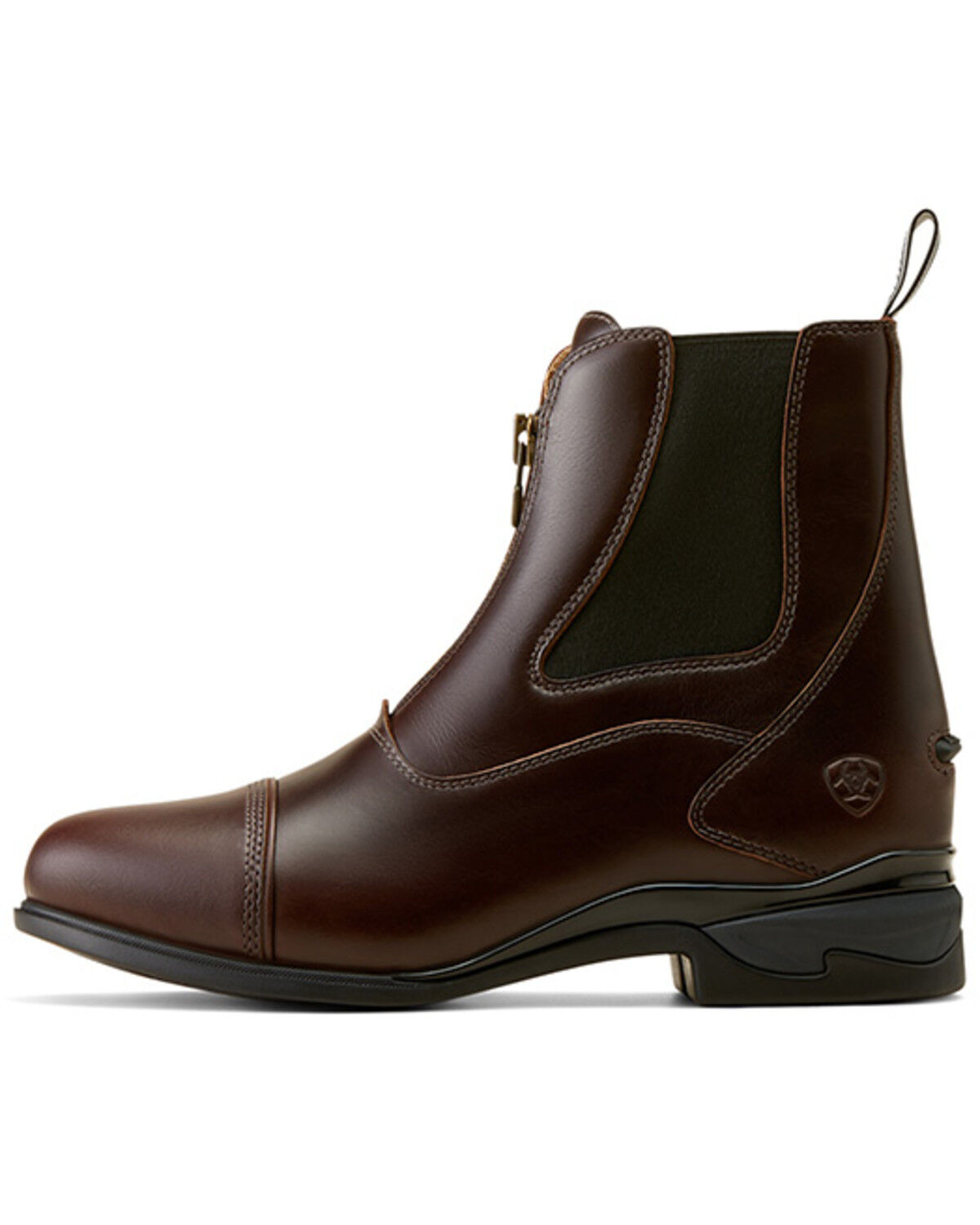 Image #2 - Ariat Women's Devon Zip Paddock Boots - Round Toe, Brown, hi-res