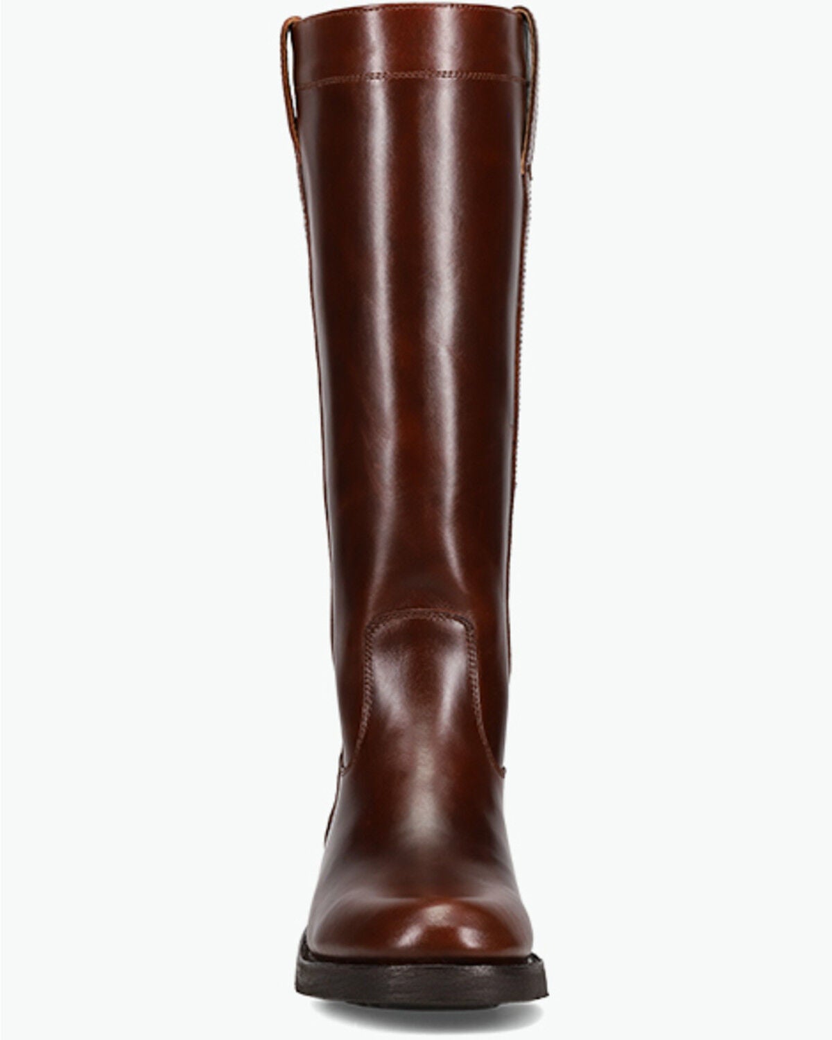 Image #4 - Frye Women's Viv Riding Boots - Round Toe, Red/brown, hi-res