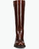 Image #4 - Frye Women's Viv Riding Boots - Round Toe, Red/brown, hi-res