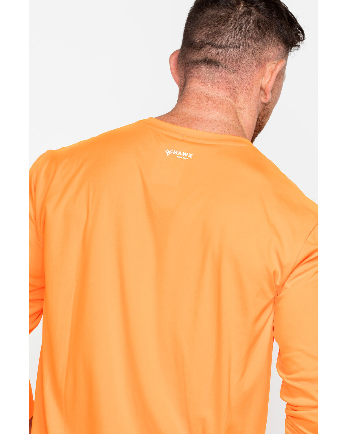 Image #2 - Hawx Men's Long Sleeve Color-Enhanced Cooling Work Tee, , hi-res