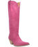 Image #1 - Dingo Women's Thunder Road Western Boots - Snip Toe, Fuchsia, hi-res