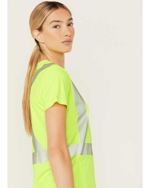 Image #2 - Ariat Women's Rebar Hi-Vis ANSI T-Shirt, Bright Yellow, hi-res