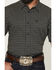 Image #3 - Cody James Men's Shiloh Micro Floral Print Short Sleeve Button-Down Stretch Western Shirt - Tall, Black, hi-res
