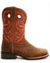 Image #2 - Cody James Men's Honcho CUSH CORE™ Performance Western Boots - Broad Square Toe , Orange, hi-res