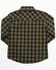Image #3 - Cody James Toddler Boys' Douglas Fir Plaid Print Long Sleeve Snap Western Shirt - Toddler, Green, hi-res