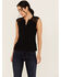 Image #1 - Idyllwind Women's Joya Jacquard Sleeveless Top, Black, hi-res